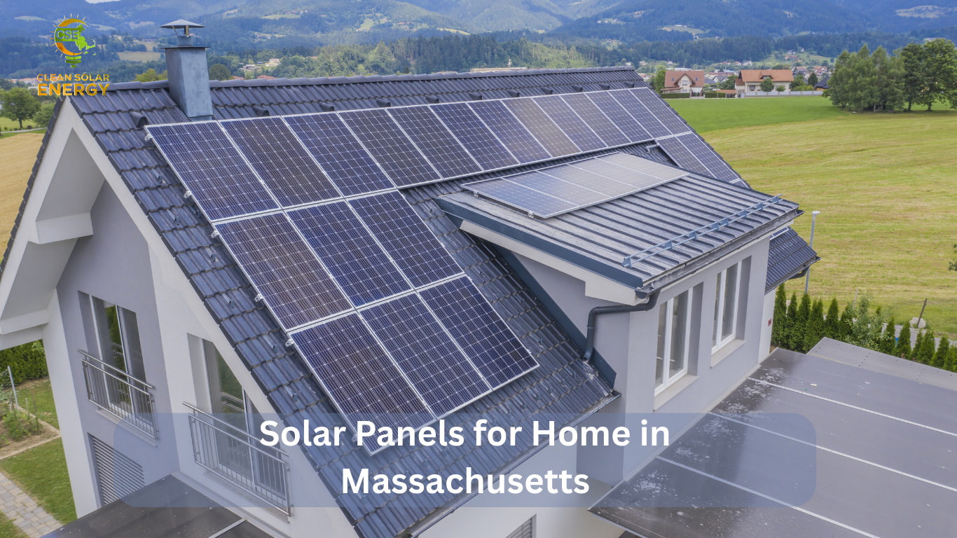 Solar panels for home in Massachusetts
