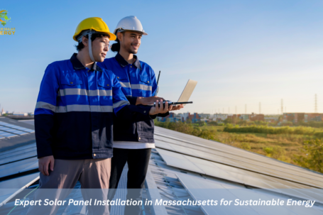 Solar panel installation in Massachusetts