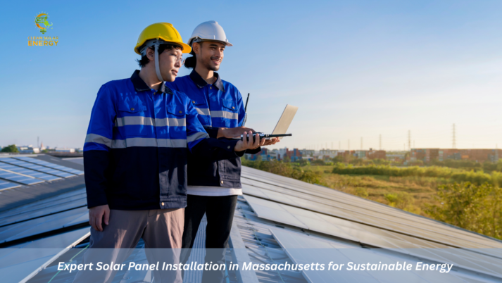 Solar panel installation in Massachusetts
