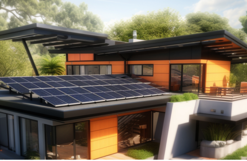 Residential solar panel installation in Massachusetts