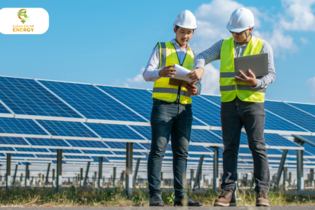 Solar power installation in Massachusetts