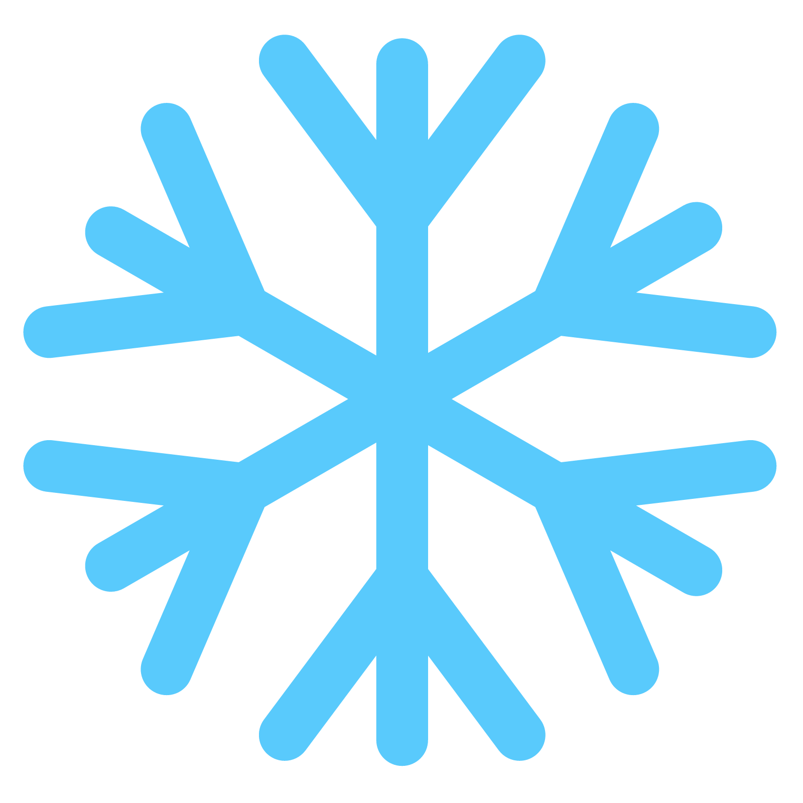 snowflake svgrepo com