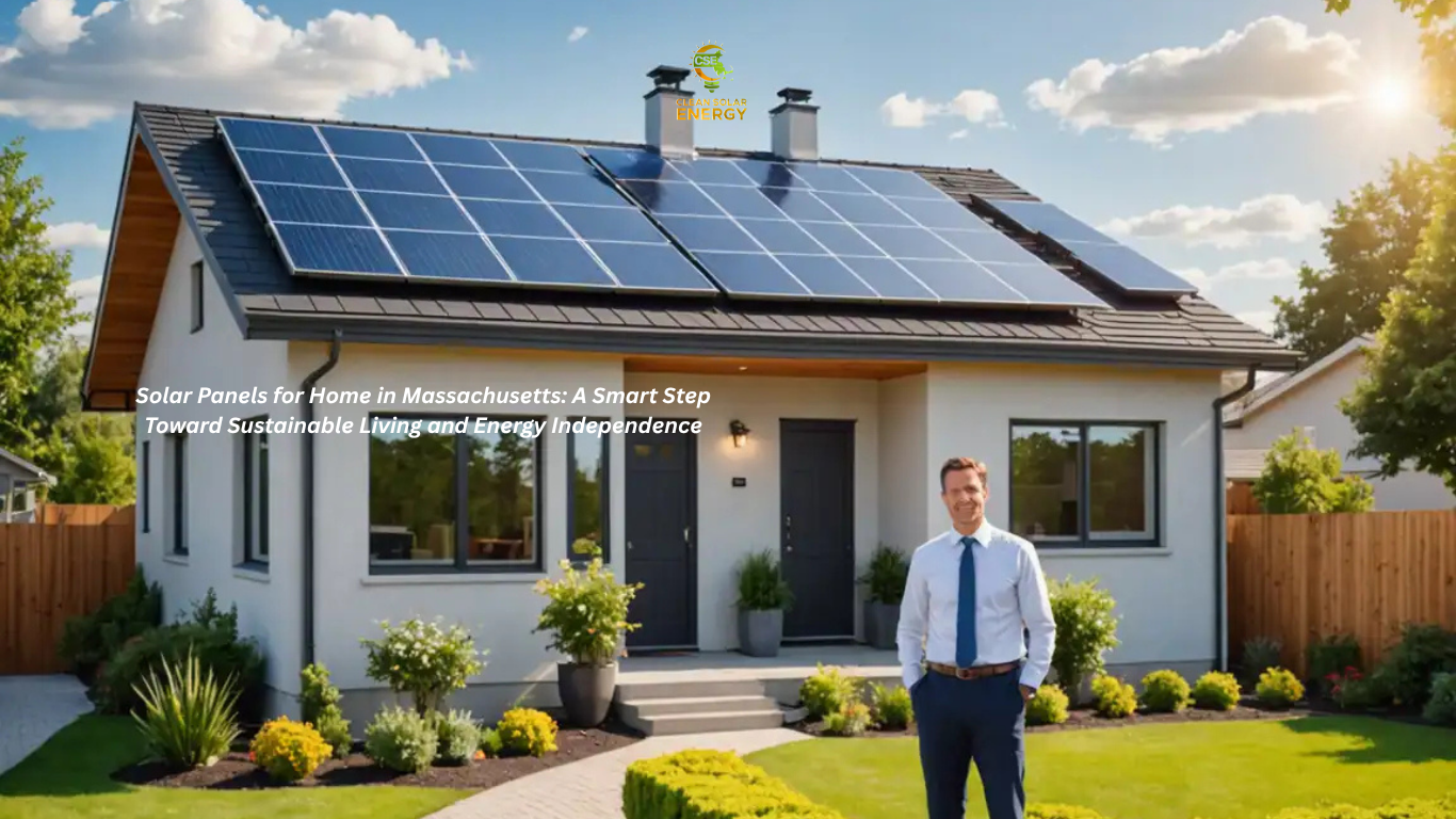 Solar panels for home in Massachusetts