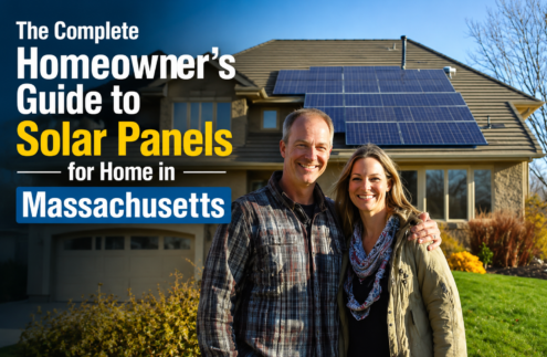 Solar panels for home in Massachusetts