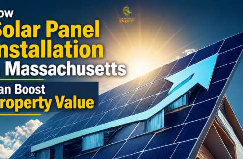 Solar panel installation in Massachusetts