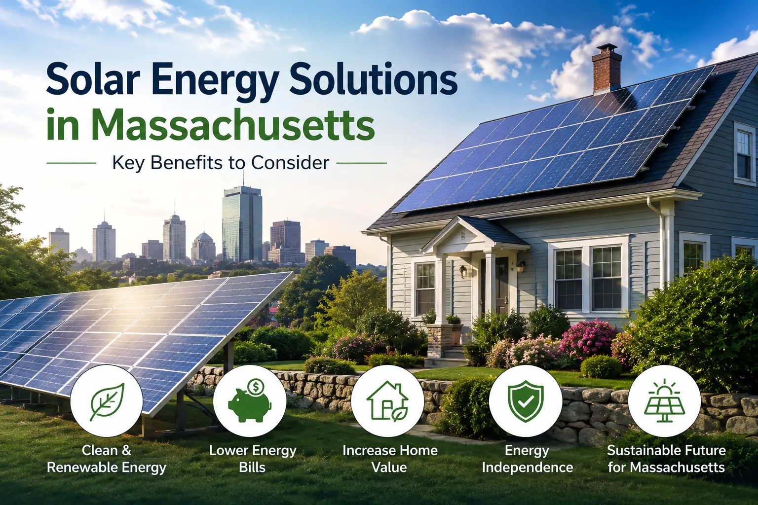 Solar energy solutions in Massachusetts