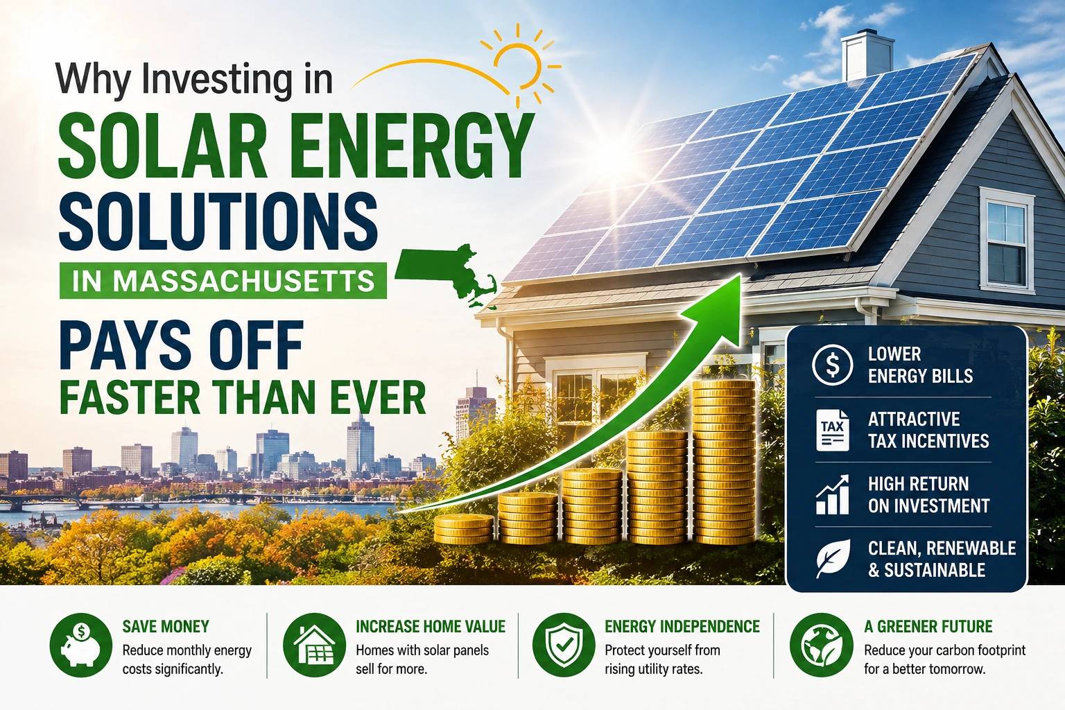 solar energy solutions in Massachusetts