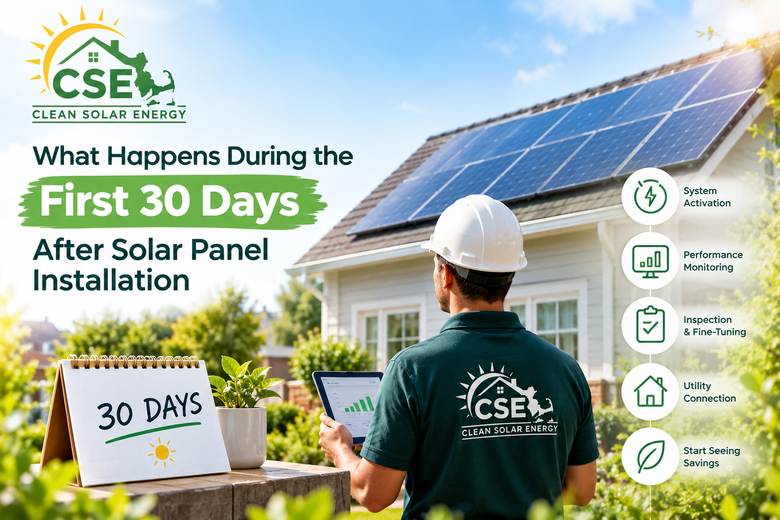 What Happens in the First 30 Days After Solar Installation?